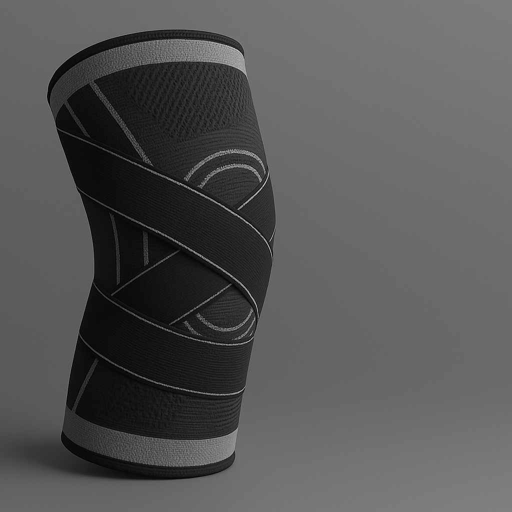 the sport knee brace black