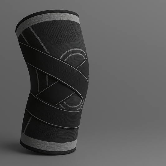 the sport knee brace black